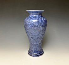 Load image into Gallery viewer, Periwinkle Crystalline Vase