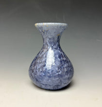 Load image into Gallery viewer, Periwinkle Crystalline Mini Vase 3