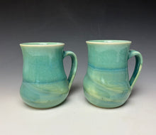 Load image into Gallery viewer, Seafoam Green Swirly Mug