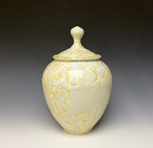 Load image into Gallery viewer, Ivory Crystalline Jar