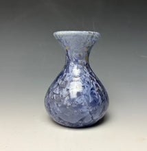 Load image into Gallery viewer, Periwinkle Crystalline Mini Vase 3