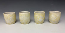 Load image into Gallery viewer, Ivory Crystalline Sake Cup