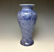 Load image into Gallery viewer, Periwinkle Crystalline Vase
