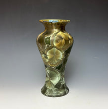 Load image into Gallery viewer, Iron Galaxy Crystalline Glazed Vase 3
