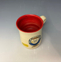 Load image into Gallery viewer, Farmer Pig Mug- Red