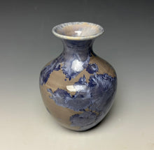 Load image into Gallery viewer, Periwinkle Crystalline Mini Vase 2