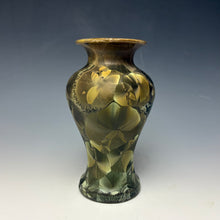Load image into Gallery viewer, Iron Galaxy Crystalline Glazed Vase 2