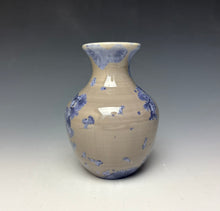 Load image into Gallery viewer, Periwinkle Crystalline Mini Vase 2