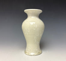 Load image into Gallery viewer, White Crystalline Glazed Mini Vase