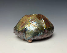 Load image into Gallery viewer, Copper Raku AirPlant Vase #12