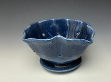 Load image into Gallery viewer, Deep Blue Lotus Berry Bowl