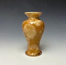 Load image into Gallery viewer, Iced Caramel Crystalline Glazed Mini Vase #6