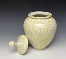 Load image into Gallery viewer, Ivory Crystalline Jar