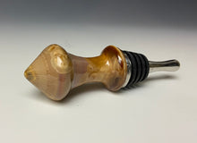 Load image into Gallery viewer, Crystalline Glazed Bottle Stopper- Iced Caramel