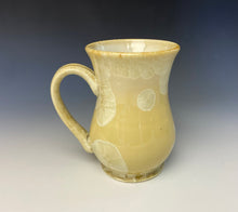 Load image into Gallery viewer, Light Yellow Crystalline Glazed Mug 12oz  #1