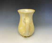 Load image into Gallery viewer, Light Yellow Crystalline Glazed Mug 16oz  #3