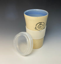 Load image into Gallery viewer, Piggery Travel Mug - Light Blue