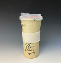 Load image into Gallery viewer, Piggery Travel Mug - Orange #1