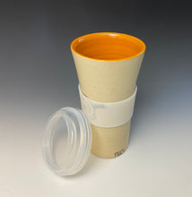 Load image into Gallery viewer, Piggery Travel Mug - Orange #1