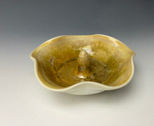 Load image into Gallery viewer, Crystalline Glazed Ring Dish- Gold