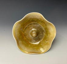 Load image into Gallery viewer, Crystalline Glazed Ring Dish- Gold