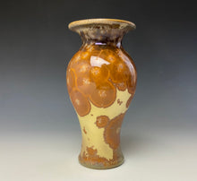Load image into Gallery viewer, Crystalline Glazed Mini Vase- Golden Honey #5