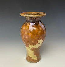Load image into Gallery viewer, Crystalline Glazed Mini Vase- Golden Honey #5