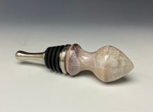 Load image into Gallery viewer, Crystalline Glazed Bottle Stopper- Mauve #1
