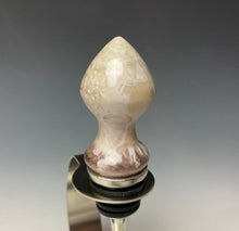 Load image into Gallery viewer, Crystalline Glazed Bottle Stopper- Mauve #1