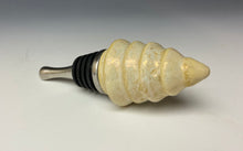 Load image into Gallery viewer, Crystalline Glazed Bottle Stopper- Light Gold Tree
