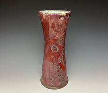 Load image into Gallery viewer, Ruby Crystalline Vase