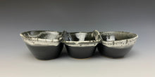 Load image into Gallery viewer, Triple Dip Dish- Jet Black