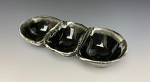Load image into Gallery viewer, Triple Dip Dish- Jet Black