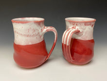 Load image into Gallery viewer, Bright Red Swirly Mug
