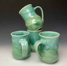 Load image into Gallery viewer, Seafoam Green Swirly Mug
