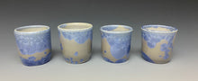 Load image into Gallery viewer, Periwinkle Crystalline Sake Cup