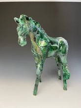 Load image into Gallery viewer, Emerald Marble Horse 820
