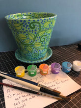 Load image into Gallery viewer, Paint Your Own Flower Pot Kit