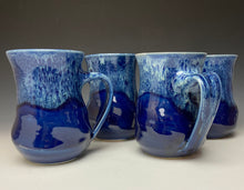 Load image into Gallery viewer, Deep Ocean Blue Swirly Mug