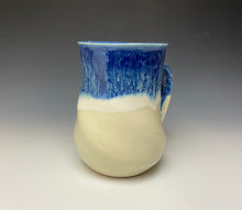 Load image into Gallery viewer, Breakwater Blue Swirly Mug