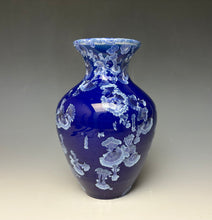 Load image into Gallery viewer, Winter Sky Blue Crystalline Glazed Vase 5
