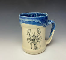 Load image into Gallery viewer, Lobster Mug- Deep Blue #2
