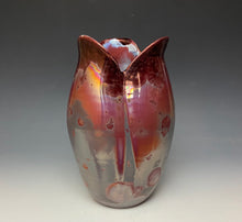 Load image into Gallery viewer, Tulip Vase- Ruby #1
