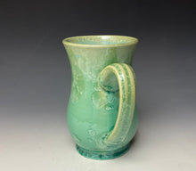 Load image into Gallery viewer, Crystalline Glazed Mug 18oz - Light Green #3
