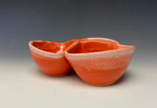 Load image into Gallery viewer, Triple Dip Dish- Intense Orange
