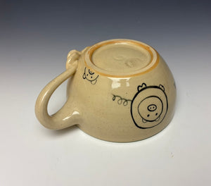 PIGGERY- Soup mug in Pistachio