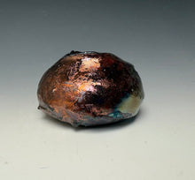 Load image into Gallery viewer, Rainbow Copper Raku Mini AirPlant Vase #8
