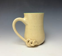 Load image into Gallery viewer, Artist Pig Mug- Light Green

