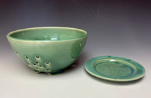 Load image into Gallery viewer, Seafoam Green Berry Bowl #3
