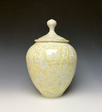 Load image into Gallery viewer, Ivory Crystalline Jar
